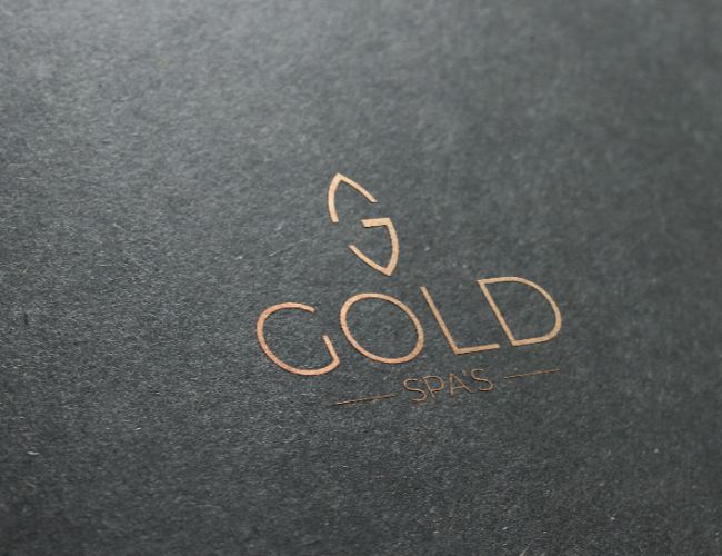 Projektowanie logo dla firm,  LOGO - GOLD SPA'S  PRESTIŻ KLASA LUX, logo firm - Gold Spa's